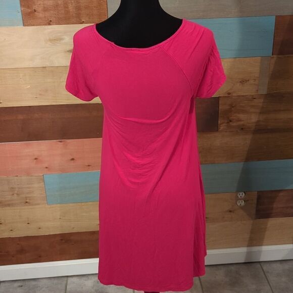 Small fuchsia super soft Old Navy dress - Picture 3 of 5